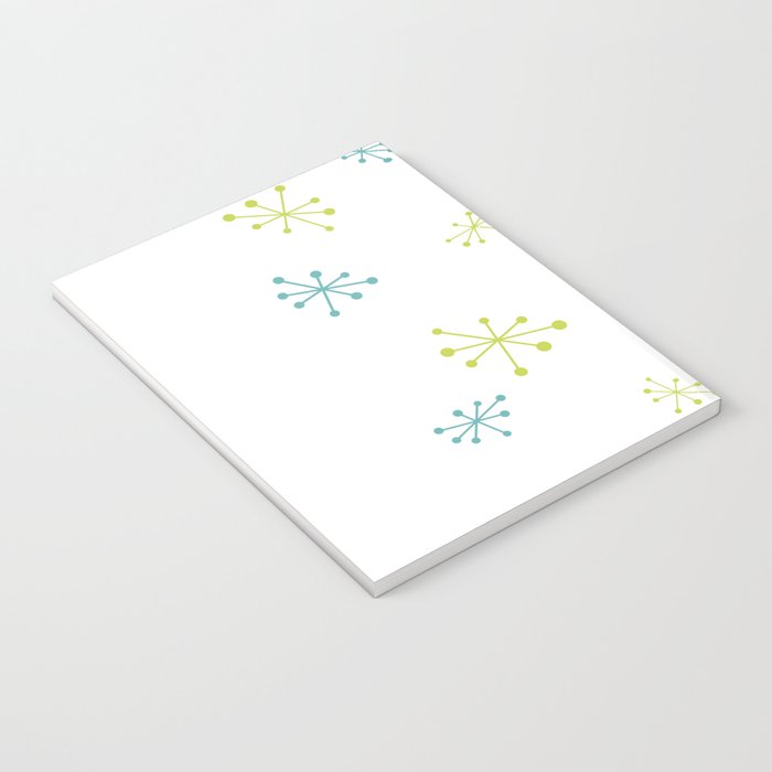 Mid Century Modern Christmas Ornaments Notebook Gallery Image 3