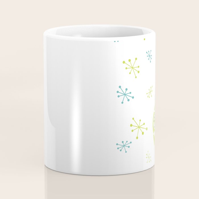 Mid Century Modern Christmas Ornaments Coffee Mug Gallery Image 4