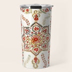 Bokhara Suzani Southwest Uzbekistan Embroidery Print Travel Mug Gallery Image 1