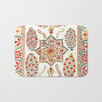 Bokhara Suzani Southwest Uzbekistan Embroidery Print Bath Mat Gallery Image 1