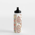Bokhara Suzani Southwest Uzbekistan Embroidery Print Water Bottle Gallery Image 3