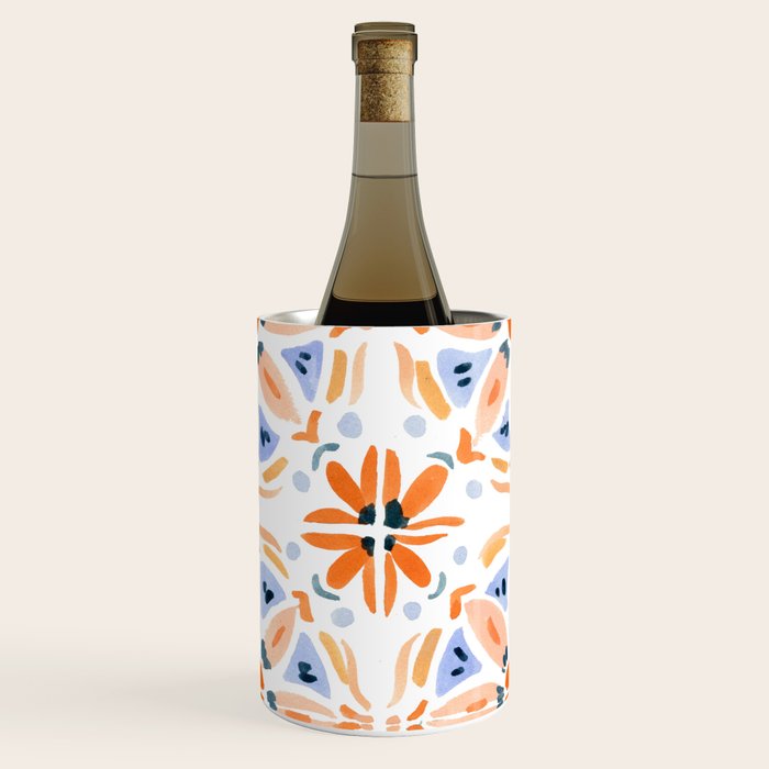 Red and Pink Tiles Wine Chiller Gallery Image 1