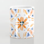 Red and Pink Tiles Coffee Mug Gallery Image 4