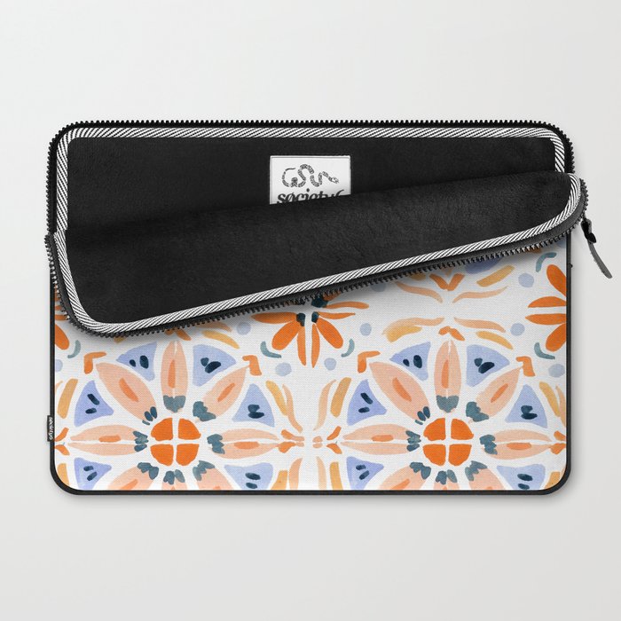 Red and Pink Tiles Laptop Sleeve Gallery Image 2
