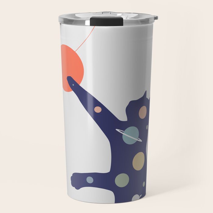 Cat Landscape 50 Travel Mug Gallery Image 1