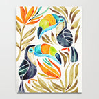Tropical Toucans - Sepia Palette Notebook Gallery Image 4