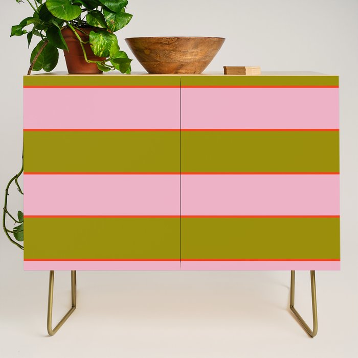 Abstration_GEOMETRIC_RIBBON_STRIPE_LINE_GIFT_LOVE_POP_0930 Credenza Gallery Image 1