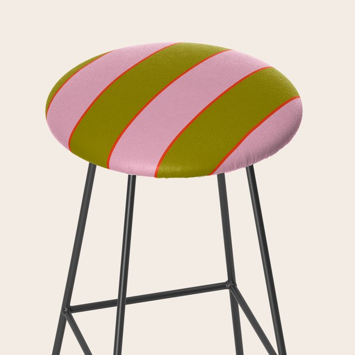 Abstration_GEOMETRIC_RIBBON_STRIPE_LINE_GIFT_LOVE_POP_0930 Stool Gallery Image 2