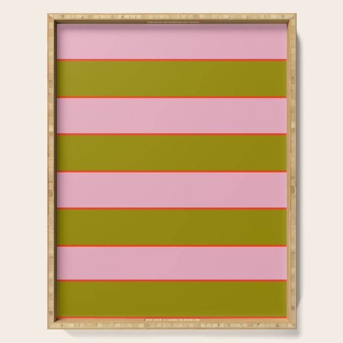 Abstration_GEOMETRIC_RIBBON_STRIPE_LINE_GIFT_LOVE_POP_0930 Serving Tray Gallery Image 1