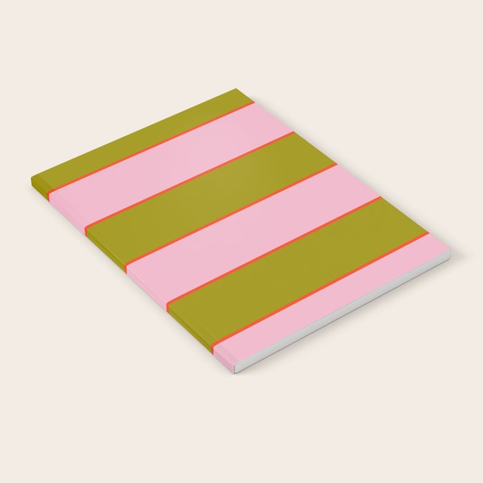 Abstration_GEOMETRIC_RIBBON_STRIPE_LINE_GIFT_LOVE_POP_0930 Notebook Gallery Image 1