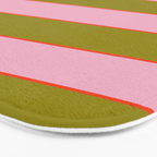 Abstration_GEOMETRIC_RIBBON_STRIPE_LINE_GIFT_LOVE_POP_0930 Bath Mat Gallery Image 3