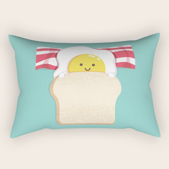 Morning Breakfast Rectangular Pillow Gallery Image 2