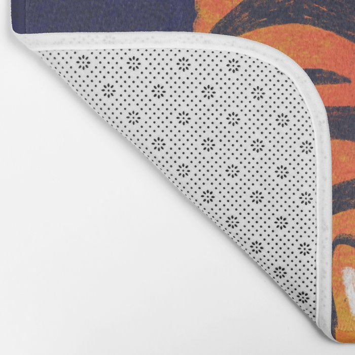 Fierce Tiger  Bath Mat Gallery Image 2