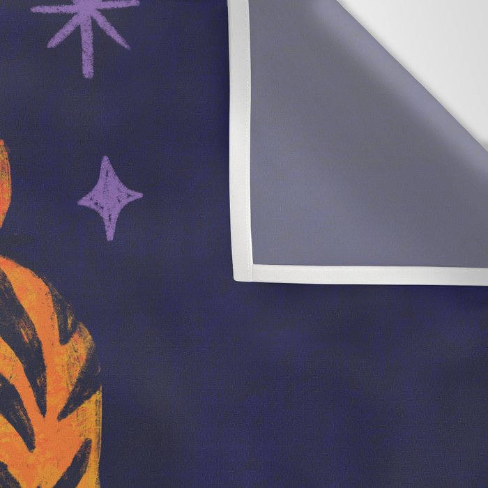 Fierce Tiger  Wall Tapestry Gallery Image 3