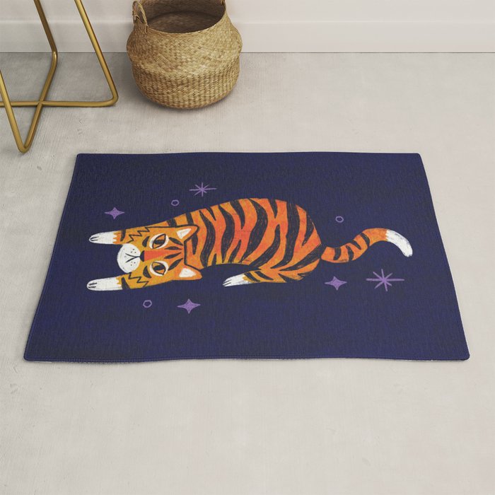 Fierce Tiger  Rug Gallery Image 1