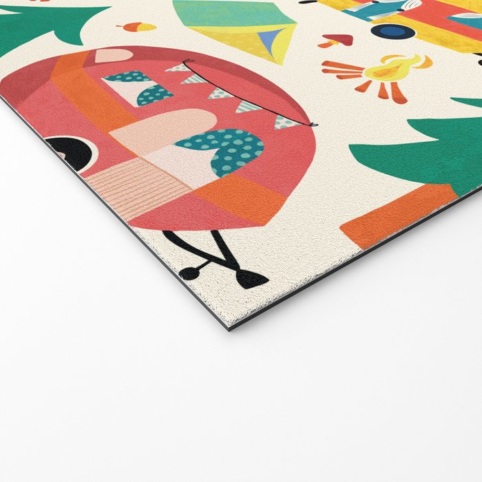 Let's go camping! Welcome Mat Gallery Image 2