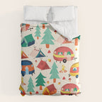 Let's go camping! Comforter Gallery Image 6