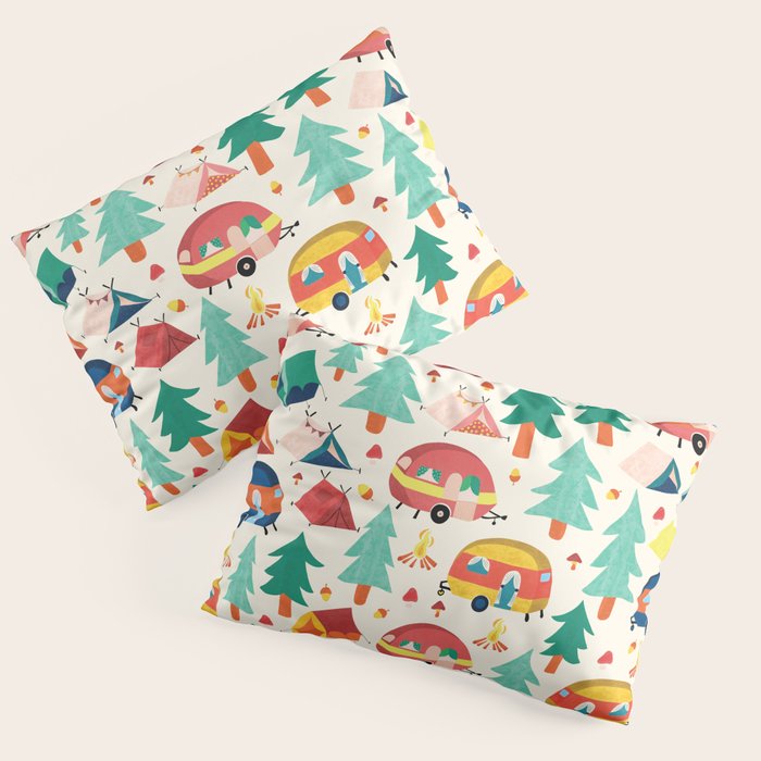 Let's go camping! Pillow Sham Gallery Image 1