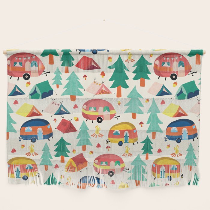 Let's go camping! Wall Hanging Gallery Image 1