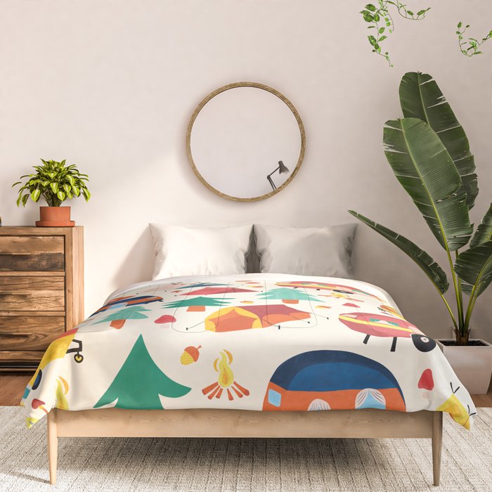 Let's go camping! Comforter Gallery Image 3
