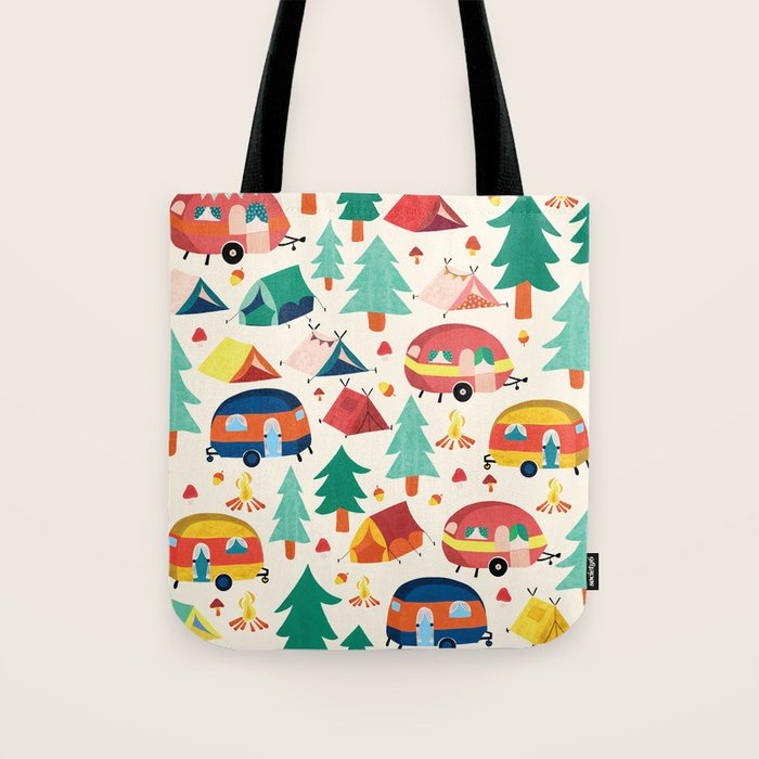 Let's go camping! Tote Bag Gallery Image 1
