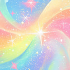 Pastel Galaxy Dreamscape with Sparkling Stars and Rainbow Swirls Coffee Mug Gallery Image 2