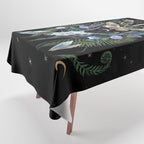 Deer Skull Crystals Garden Tablecloth Gallery Image 1