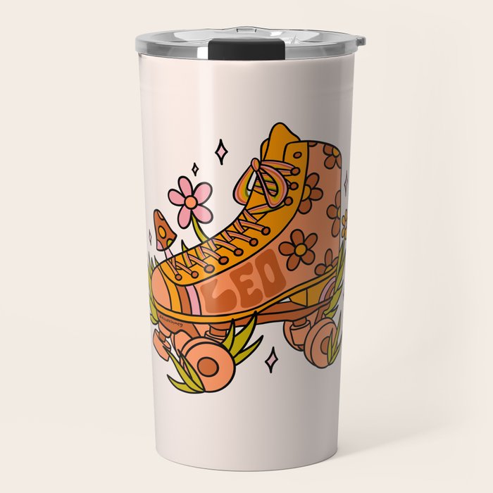 Leo Roller Skate Travel Mug Gallery Image 1