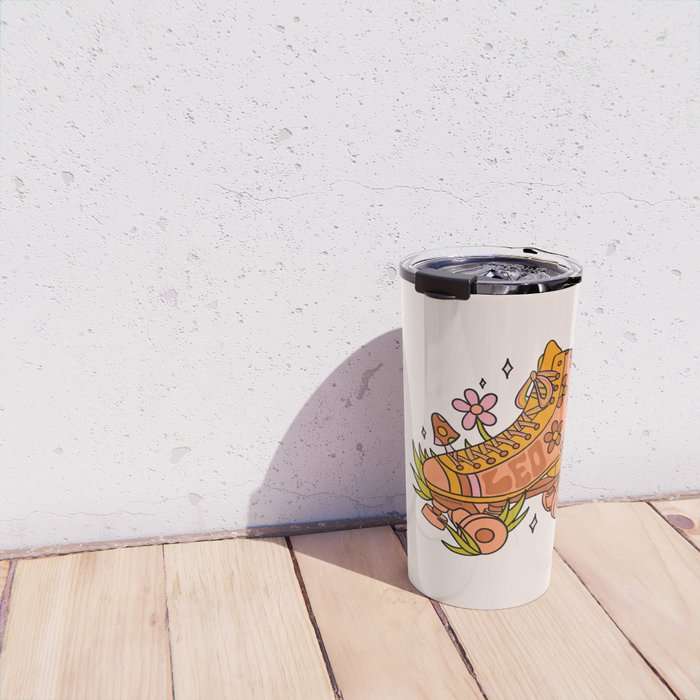 Leo Roller Skate Travel Mug Gallery Image 4
