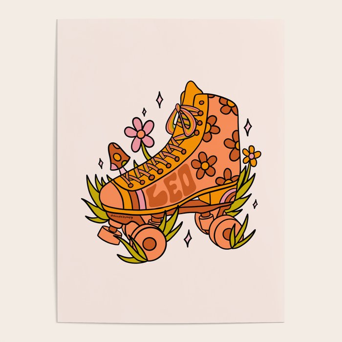 Leo Roller Skate Poster Gallery Image 4