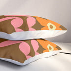 Retro Flower 10A Pillow Sham Gallery Image 3