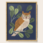 Perching Owl Serving Tray Gallery Image 1