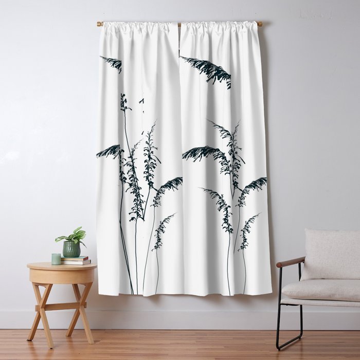 Wild grasses Window Curtain Gallery Image 1