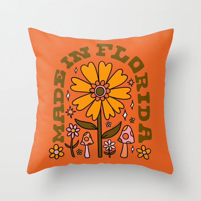Made In Florida Throw Pillow Gallery Image 6