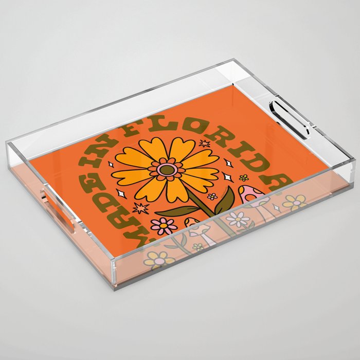 Made In Florida Acrylic Tray Gallery Image 1