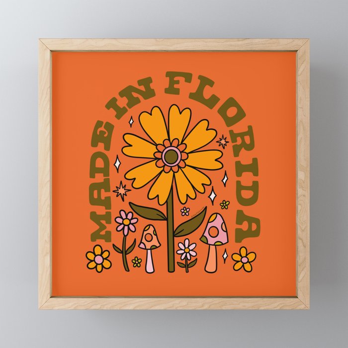 Made In Florida Mini Art Print Gallery Image 1