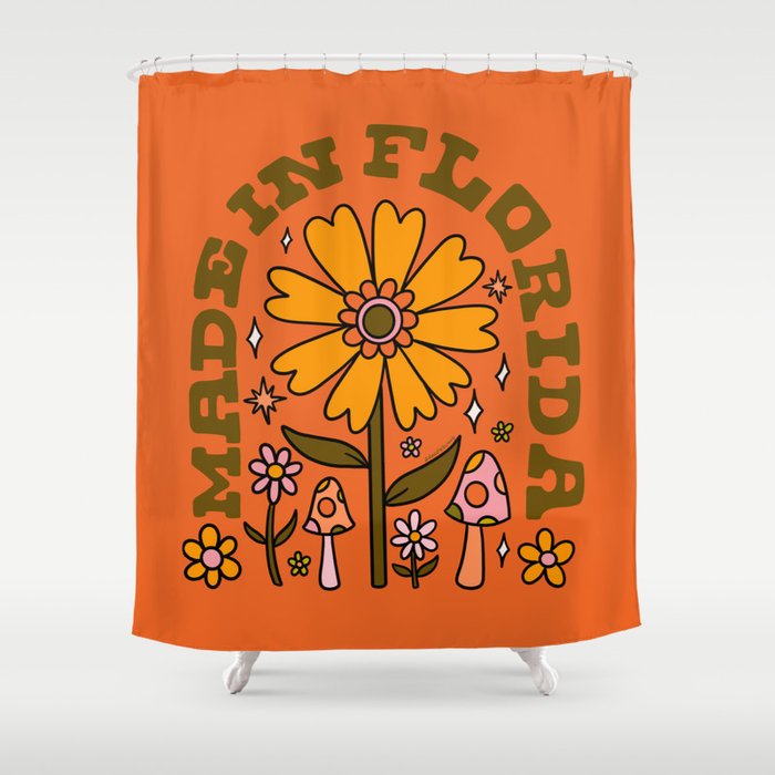 Made In Florida Shower Curtain Gallery Image 1
