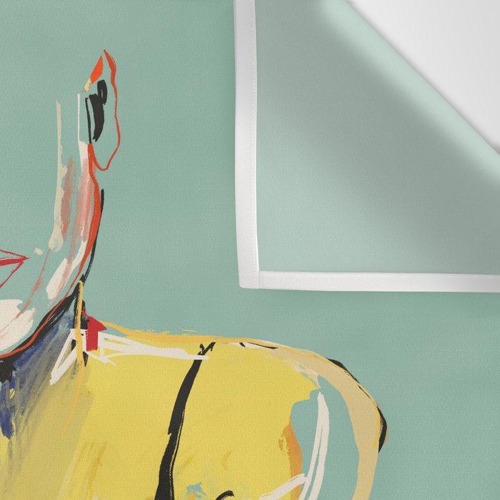 Minimal Abstract Woman 4 Wall Tapestry Gallery Image 3