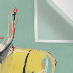 Minimal Abstract Woman 4 Wall Tapestry Gallery Image 3