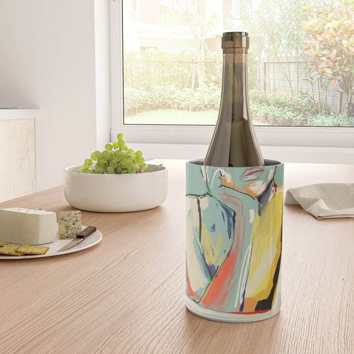 Minimal Abstract Woman 4 Wine Chiller Gallery Image 4