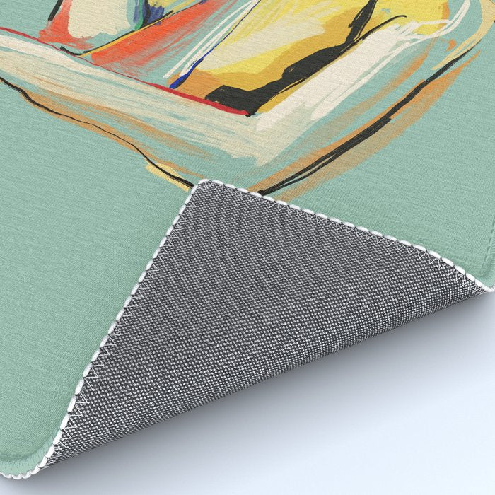 Minimal Abstract Woman 4 Rug Gallery Image 4