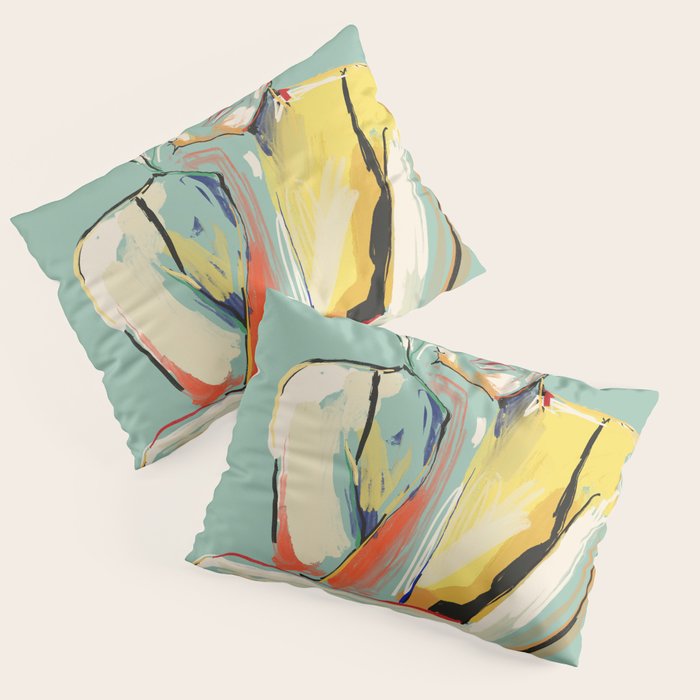 Minimal Abstract Woman 4 Pillow Sham Gallery Image 3