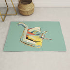 Minimal Abstract Woman 4 Rug Gallery Image 1