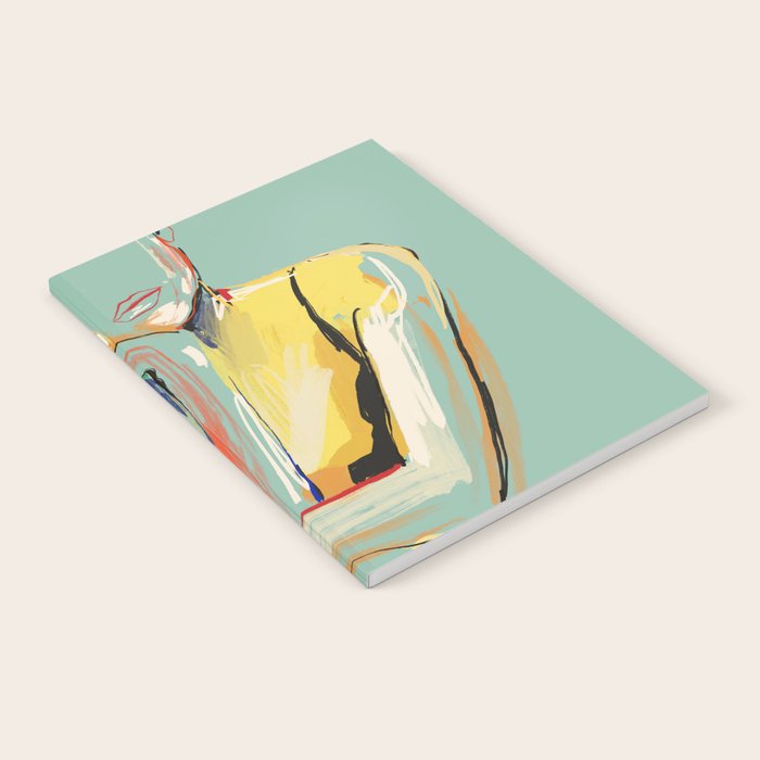 Minimal Abstract Woman 4 Notebook Gallery Image 2