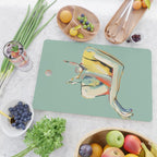 Minimal Abstract Woman 4 Cutting Board Gallery Image 2