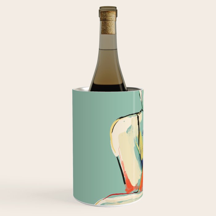 Minimal Abstract Woman 4 Wine Chiller Gallery Image 2