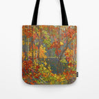 Tom Thomson The Pool 1915-1916 Canadian Landscape Artist Tote Bag Gallery Image 1