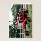 International Harvester Farmall 240 Red Tractor McCormick Deering Stationery Card Gallery Image 2