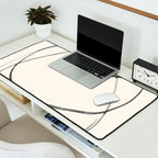 Minimal Abstract Line Art Desk Mat Gallery Image 2