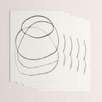 Minimal Abstract Line Art Wrapping Paper Gallery Image 3